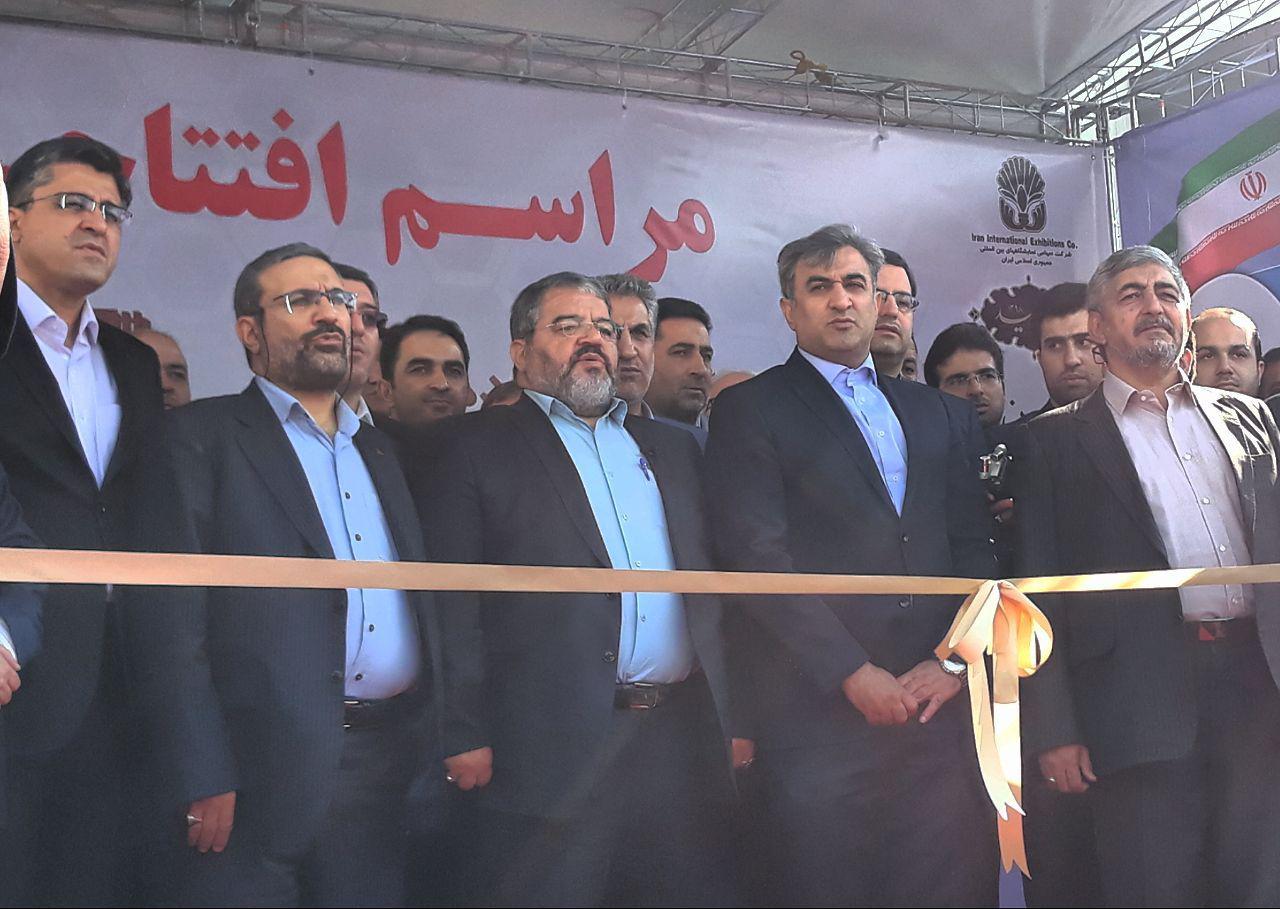 افتتاح ششمین نمایشگاه صنایع بومی پدافند غیرعامل