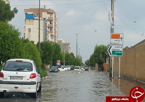 آبگرفتگی معابر و خیابان های بندرعباس +تصاویر آبگرفتگی معابر و خیابان های بندرعباس +تصاویر
