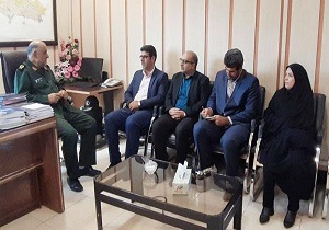مدیر کل فرهنگ و ارشاد اسلامی استان با فرمانده سپاه لرستان دیدار کرد