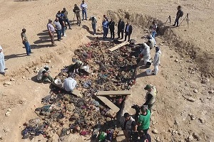 کشف بیش از ده گور جمعی متعلق به دیکتاتوری صدام در عراق