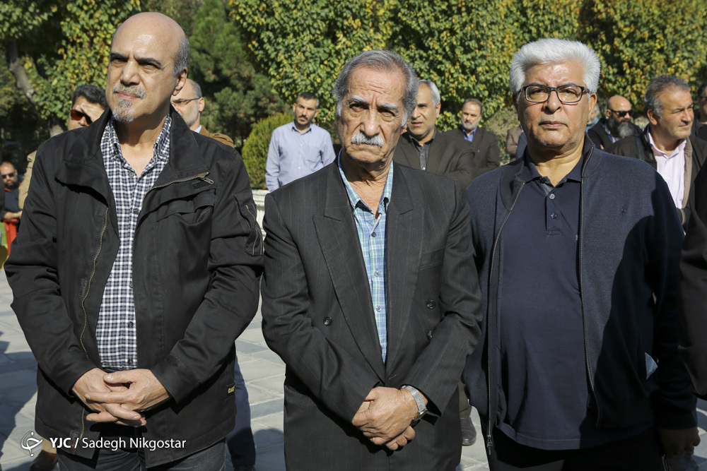 وداع هنرمندان با تهیه کننده &laquo;سفر سبز&raquo;/فرجی:یکی از تهیه کنندگان مولف از میان ما رفت