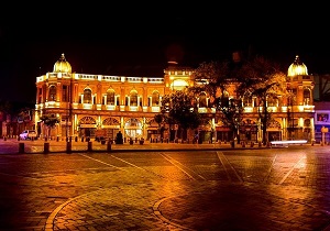 پیدا و پنهان بازسازی بخش های سوخته میدان حسن آباد + فیلم