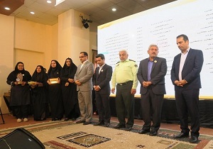 تجلیل از دانش آموزان و فرهنگیان در جشنواره استانی نوجوان سالم