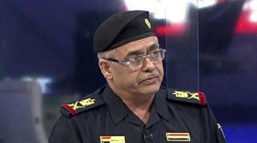 آتش سوزی در اداره دادگستری منطقه «الباب الشرقی» در بغداد