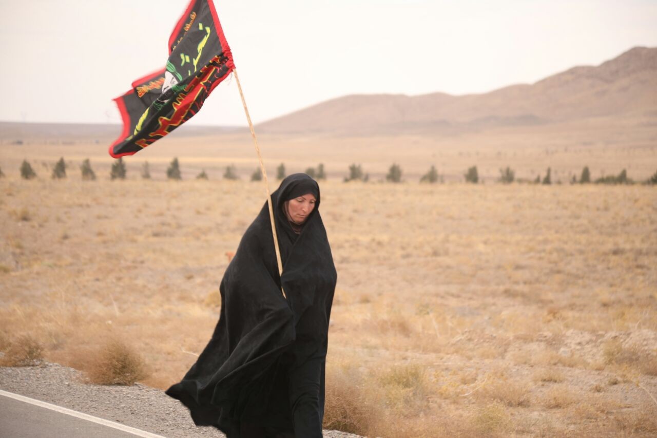 نمایی از حرکت زائران امام رضا(ع) به مشهد+ تصاویر