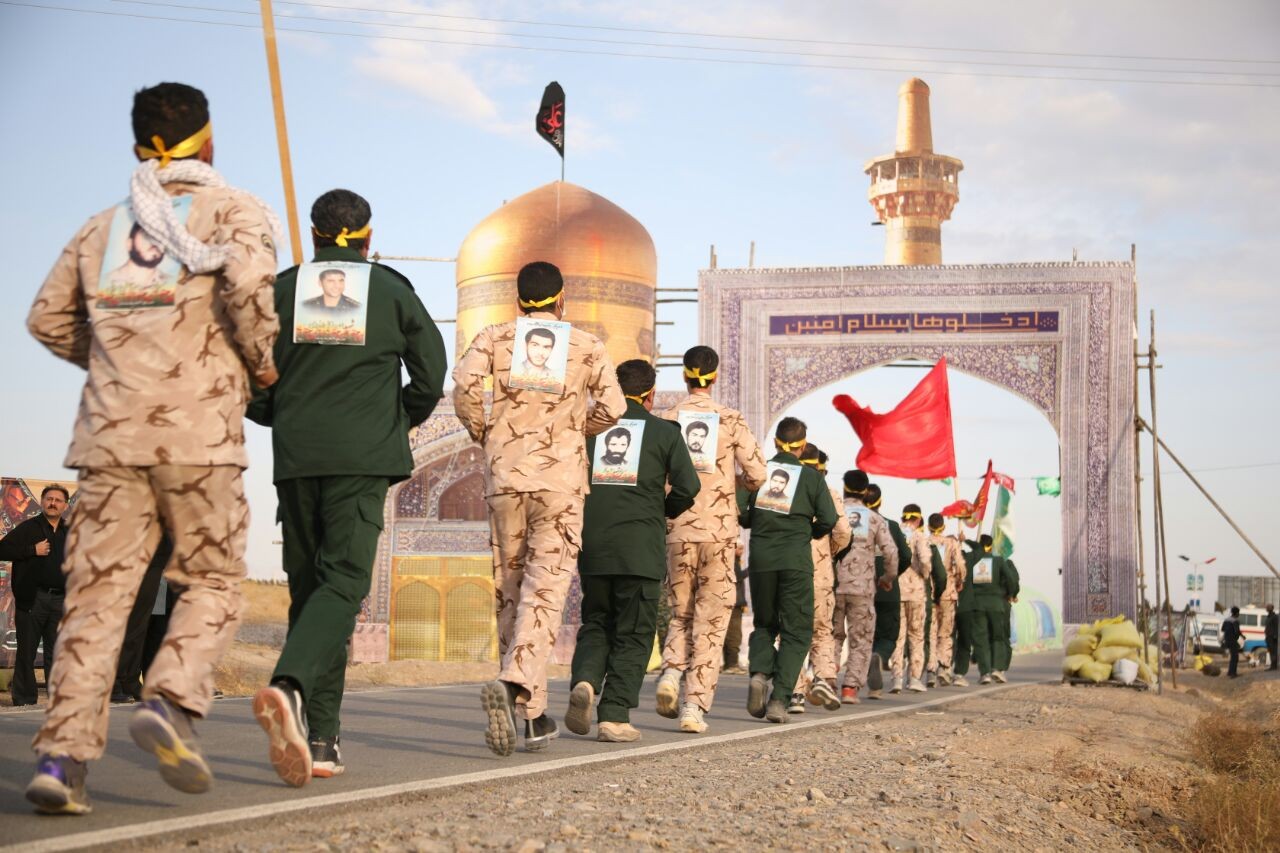 نمایی از حرکت زائران امام رضا(ع) به مشهد+ تصاویر