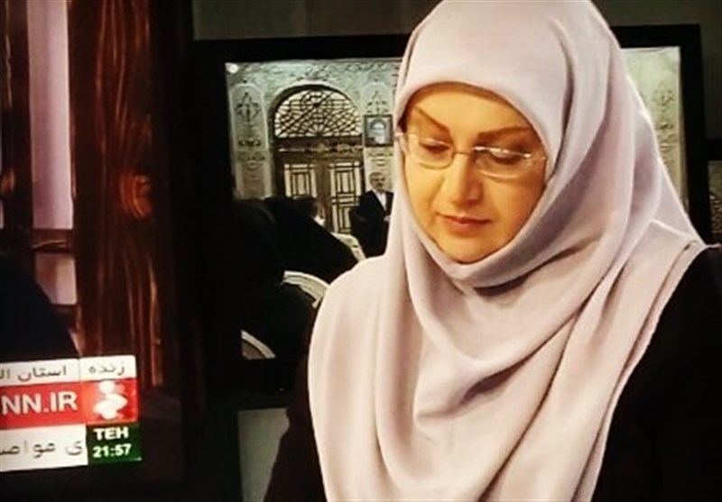 خداحافظی خانم گوینده با تلویزیون/ خبر شهادت حججی را به&zwnj;سختی و با بغض خواندم + فیلم