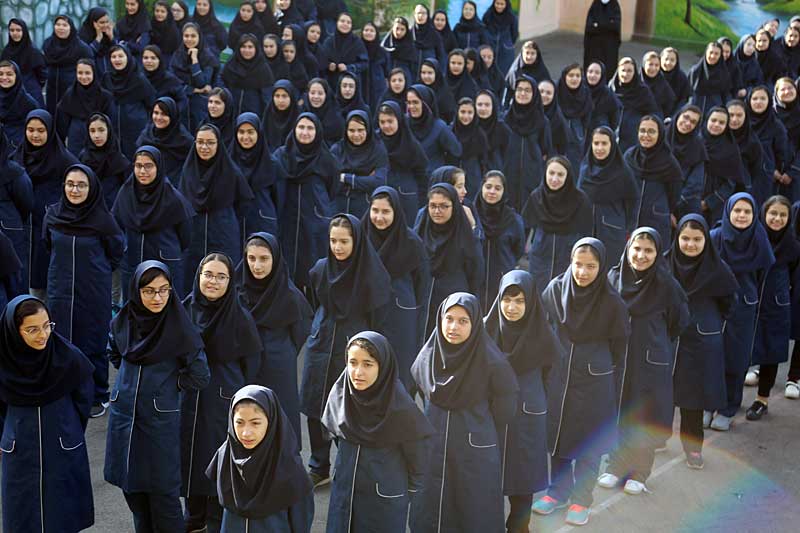 ویدئویی از مدرسه‌ دخترانه‌ای که توسط معصی علینژاد سانسور شد