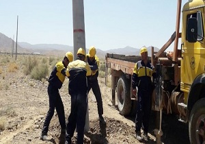 جابه‌جایی شبکه فشار متوسط اراضی کشاورزی شهرک صنعتی سمنان