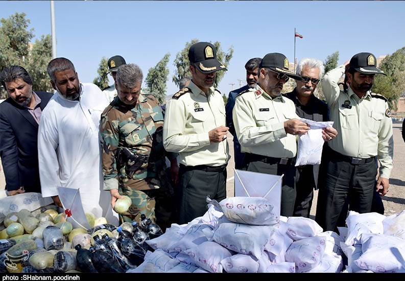 ۴ تن انواع مواد مخدر در سیستان و بلوچستان کشف شد + تصاویر