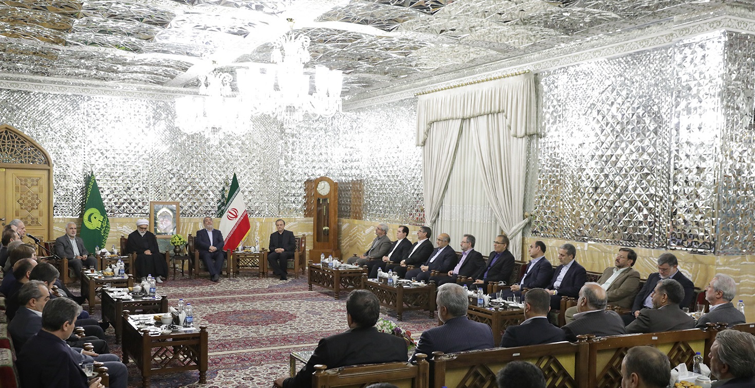 رفع مشکلات زائران در مشهد نیازمند عزم ملی است/استانداران نسبت به صیانت از موقوفات حساس باشند رفع مشکلات زائران در مشهد نیازمند عزم ملی است/استانداران نسبت به صیانت از موقوفات حساس باشند