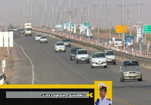 ترافیک پرحجم در ۳ محور استان