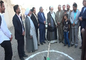 کلنگ زنی مجتمع فرهنگی مذهبی در سایت اداری بیرجند