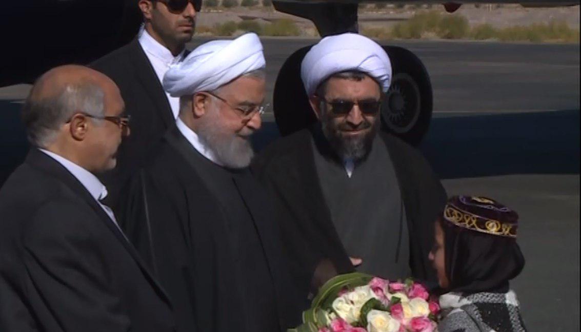 رییس جمهور وارد رفسنجان شد
