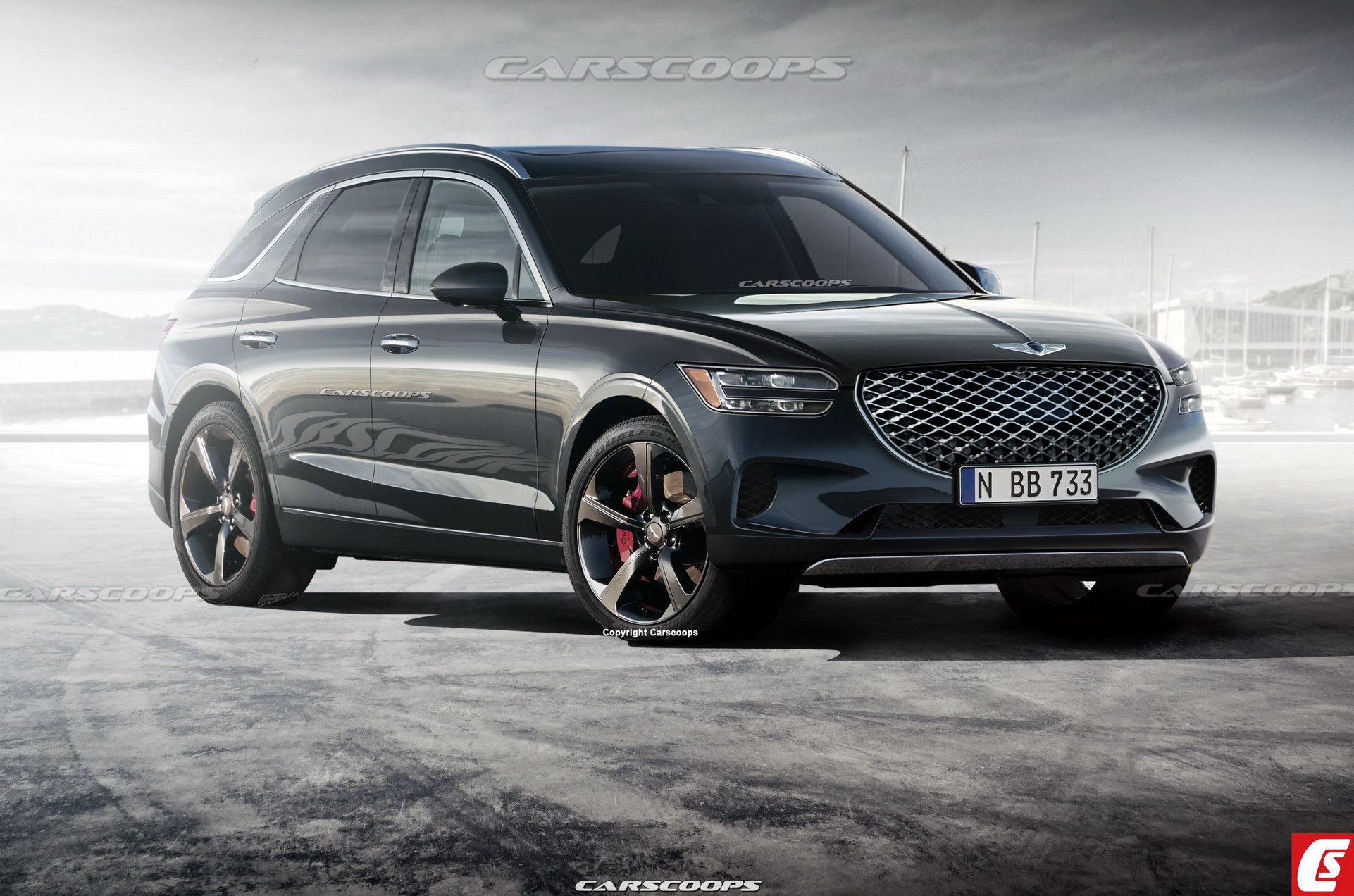اطلاعات در مورد خودروی لوکس Genesis GV70 +تصاویر