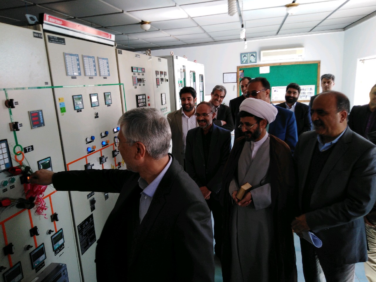 افتتاح طرح افزایش ظرفیت پست برق ماهان کرمان