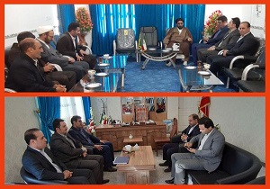 مدیر کل فرهنگ و ارشاد اسلامی لرستان با امام جمعه و فرماندار شهرستان سلسله دیدار کرد