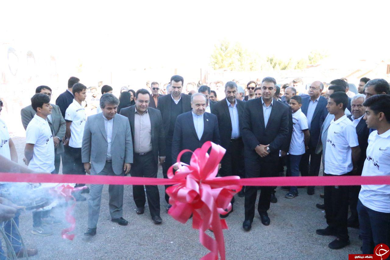 افتتاح سالن ورزشی فرح آباد کرمان + تصاویر