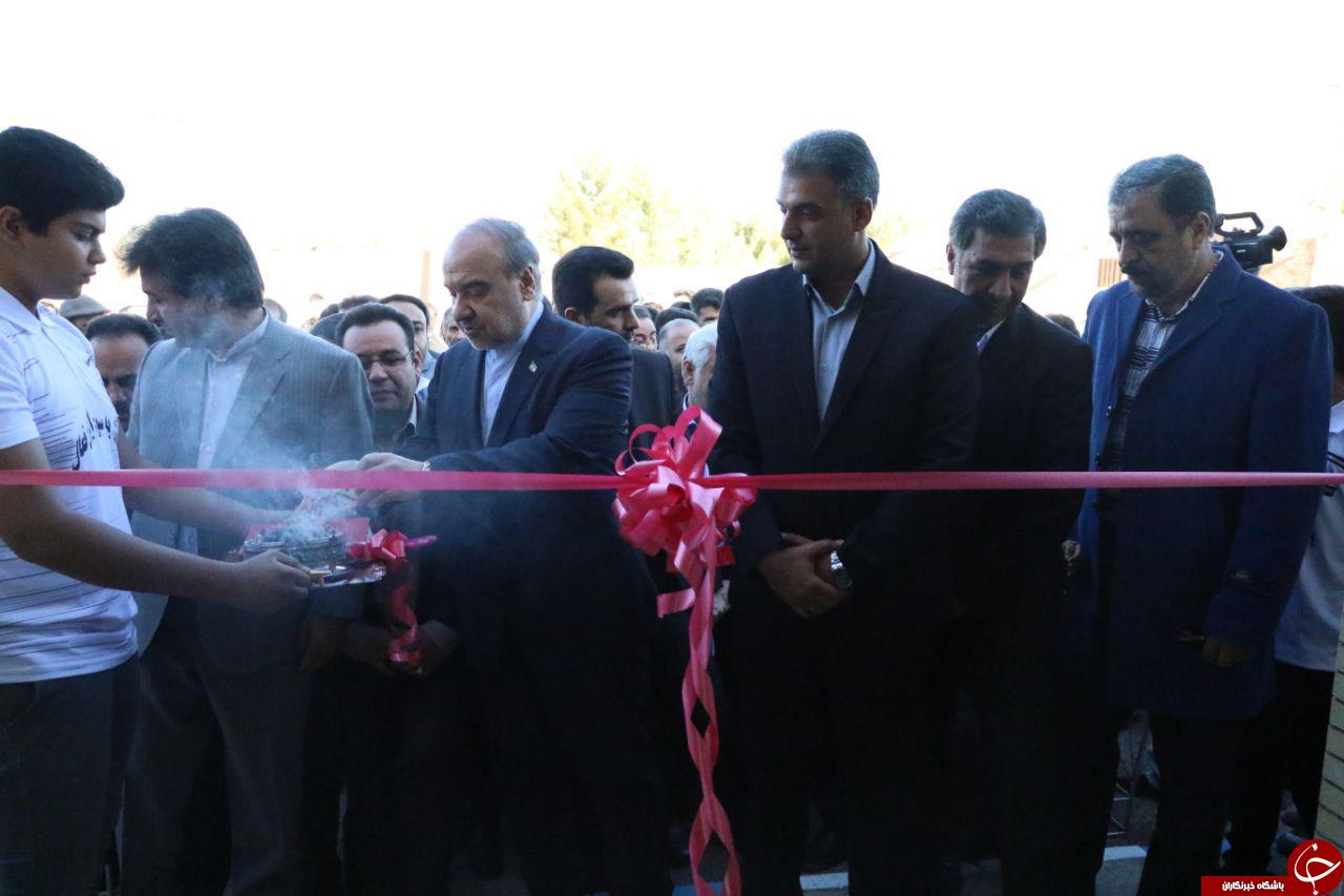 افتتاح سالن ورزشی فرح آباد کرمان + تصاویر