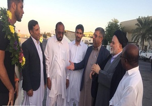 استقبال از بازیکن چابهاری و پرافتخار تیم ملی فوتبال ساحلی کشور