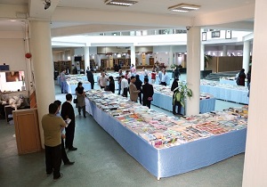 افتتاح نمایشگاه کتاب در کتابخانه مرکزی دانشگاه بیرجند