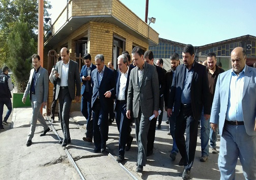 کلنگ زنی یک واحد تولیدی در قزوین