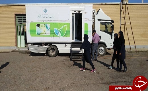 حضور تیم سیار دندانپزشکی قزوین در روستای نیارک