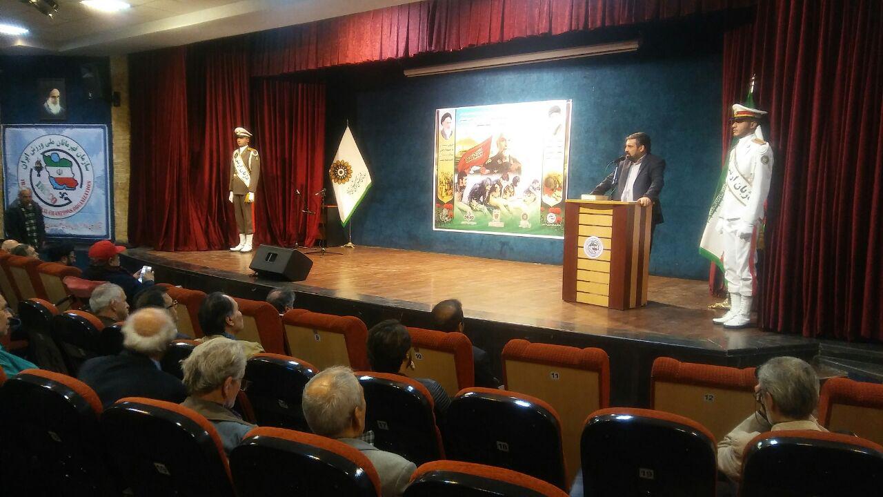 مراسم تجلیل از قهرمانان ایثارگر برگزار شد