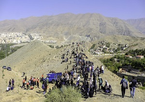 برگزاری پیاده روی طبیعت در روستای تراز لالی
