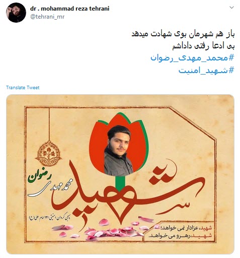 #محمد_مهدی_رضوان /