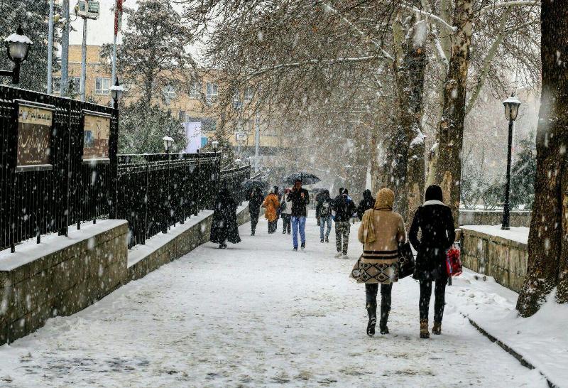 دوشنبه همدان برفی می &zwnj;شود