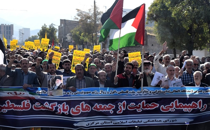 راهپیمایی «جمعه‌های بازگشت به فلسطین» در شیراز