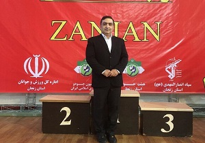 قضاوت داور چهارمحالی در مسابقات جودو جوانان کشور