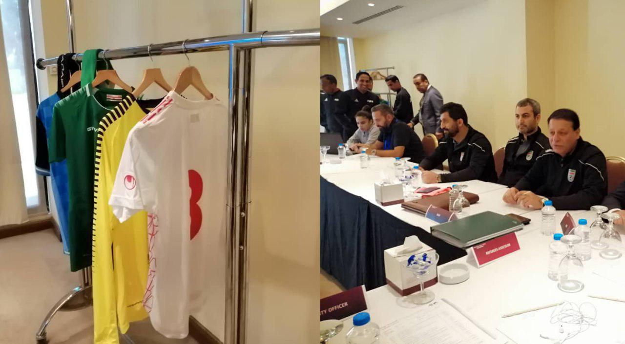 رنگ پیراهن تیم ملی در دیدار مقابل عراق مشخص شد