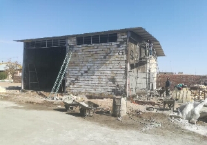 تجهیز کارگاه  سفالگری در سرایان