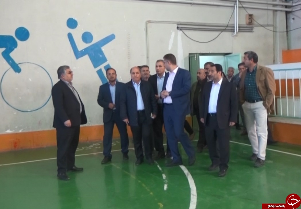 دیدار معاون وزیر ورزش و جوانان از طرح&zwnj;های ورزشی تفرش