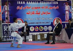 پیکار‌های لیگ کاراته وان آقایان کشور در شیراز