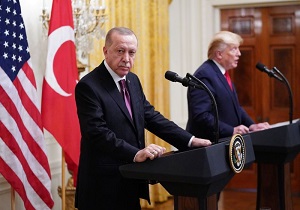 اردوغان: نامه ترامپ را به سطل زباله نینداختم بازگرداندم