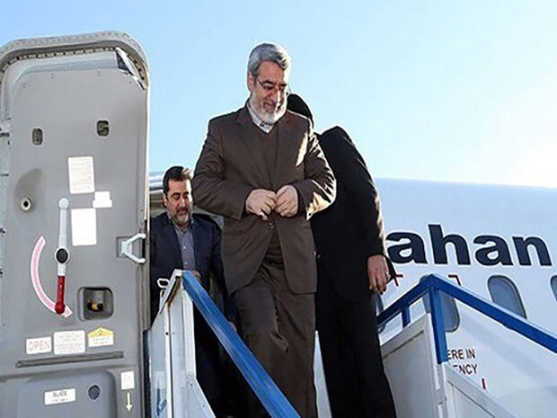 وزیر کشور وارد مشهد شد