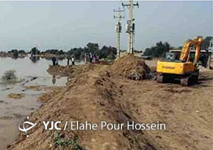 تاکید بر حفاظت از دایک های حفاظتی رودخانه قره سو
