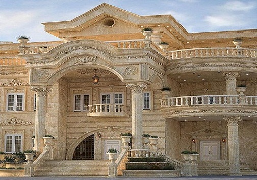 سایه سنگین ستون های رومی برمعماری ایرانی/ ستون های رومی خانه های ایرانی