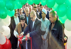 وزیر ورزش و جوانان استادیوم ۷ هزار نفری آزادی مهاباد را افتتاح کرد