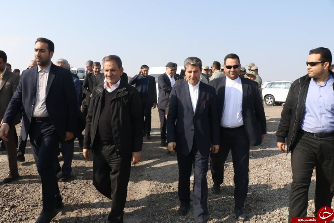 بازدید معاون اول رئیس جمهور از دریاچه ارومیه