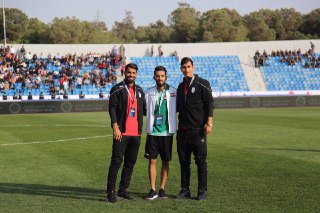 عکس یادگاری بشار و پرسپولیسی ها در اردن