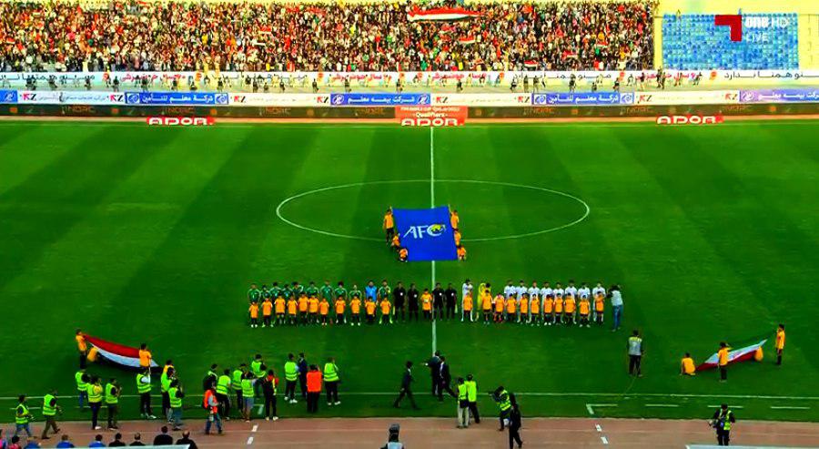 تکرار بی&zwnj;اخلاقی بحرینی&zwnj;ها در دیدار تیم&zwnj;های ملی فوتبال عراق - ایران