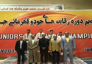 کسب نشان نقره مسابقات جودو جوانان کشور