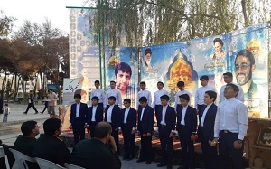 مراسم سالگرد شهیدان ‌"مرادی و ‌دایی‌تقی" برگزار شد