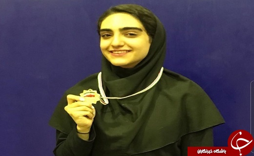 شمشیر موفقیت شیدا غلاف ندارد/ دختر شمشیر باز یزدی برای کسب مدال در المپیک تلاش می کند