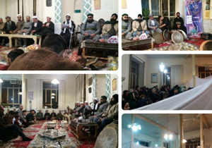 برگزاری مراسم مولودی خوانی در مساجد مهاباد