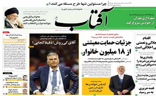 تصاویر صفحه نخست روزنامه&zwnj;های استان یزد